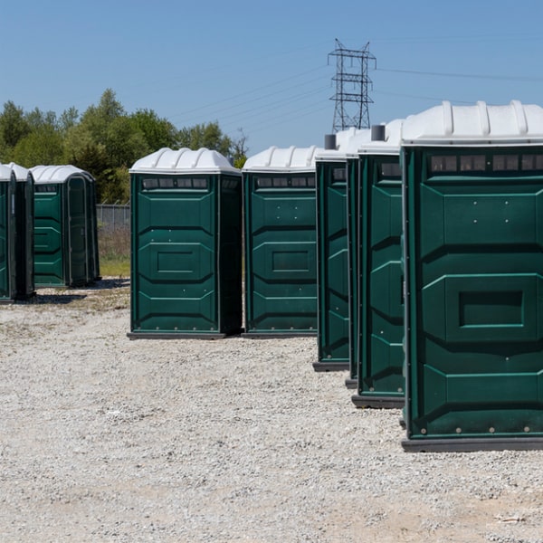 what is the difference between a standard event toilet and a luxury event portable toilet